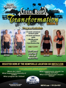 Weight loss and Total Body Transformation