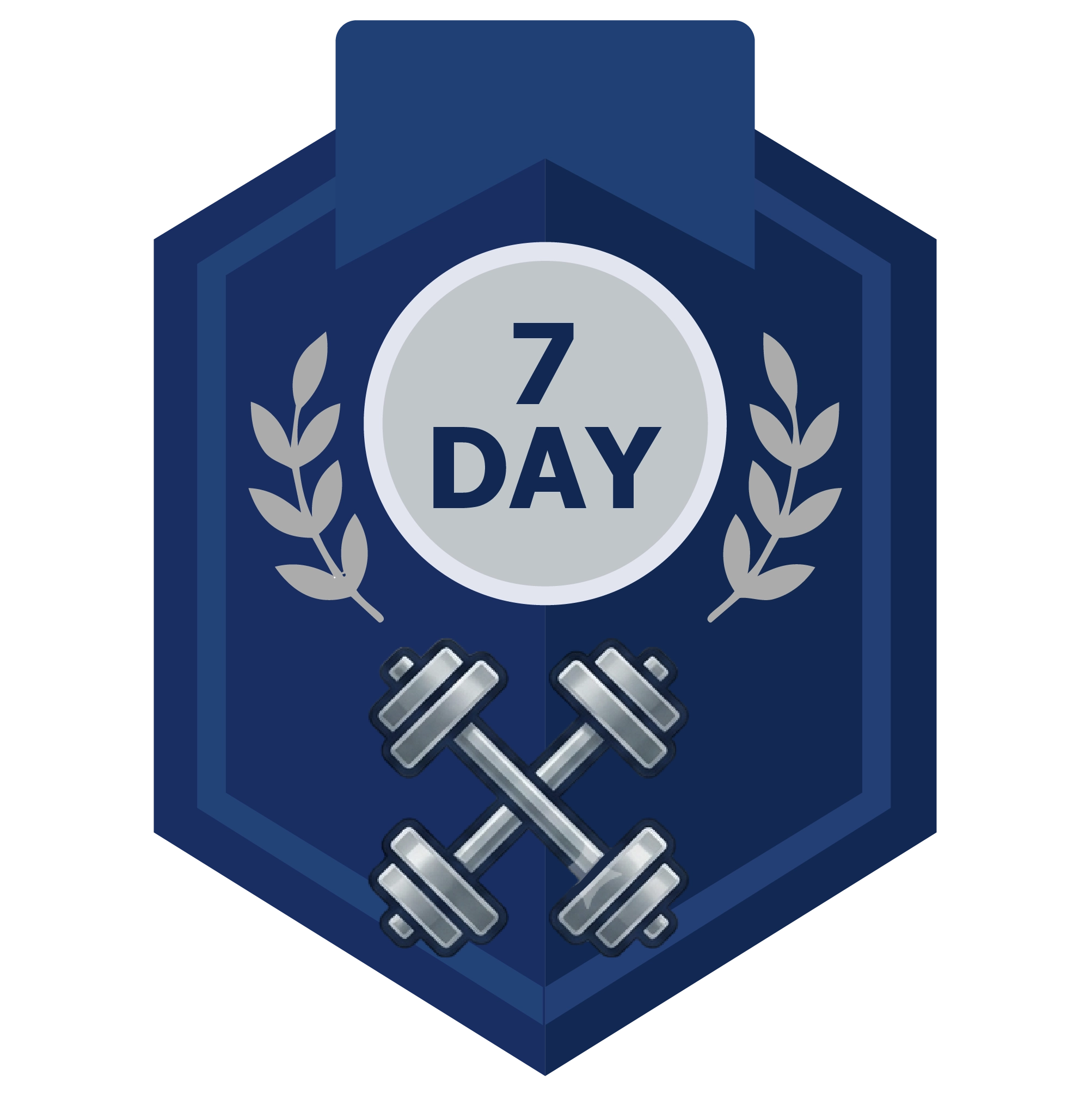 7 day trial badge